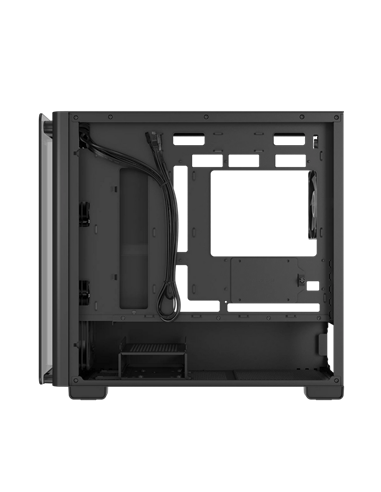 Компьютерный корпус ASUS A23 PLUS TG ARGB, Mini-Tower, Чёрный