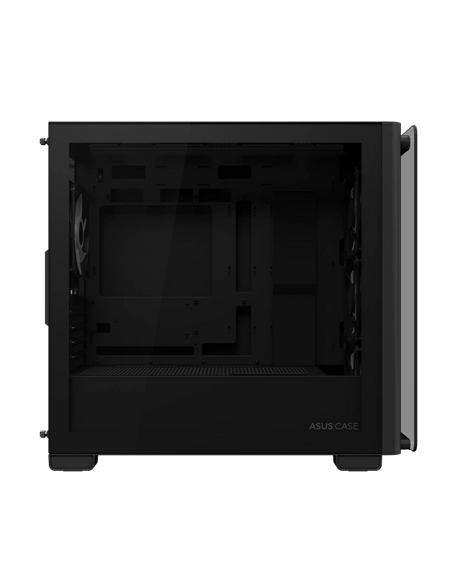 Компьютерный корпус ASUS A23 PLUS TG ARGB, Mini-Tower, Чёрный