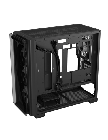 Carcasă PC ASUS A23 PLUS TG ARGB, Mini-Tower, Negru