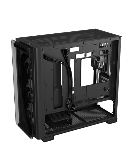 Компьютерный корпус ASUS A23 PLUS TG ARGB, Mini-Tower, Чёрный