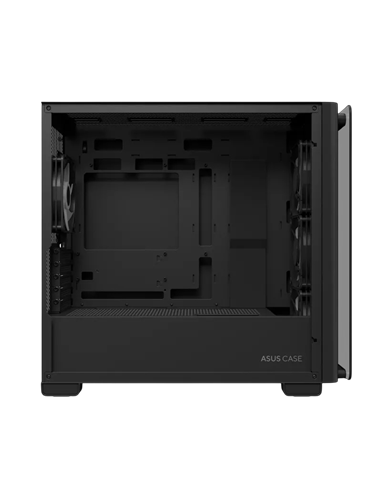 Carcasă PC ASUS A23 PLUS TG ARGB, Mini-Tower, Negru