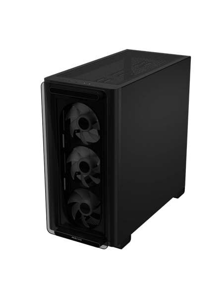 Компьютерный корпус ASUS A23 PLUS TG ARGB, Mini-Tower, Чёрный