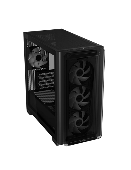 Carcasă PC ASUS A23 PLUS TG ARGB, Mini-Tower, Negru