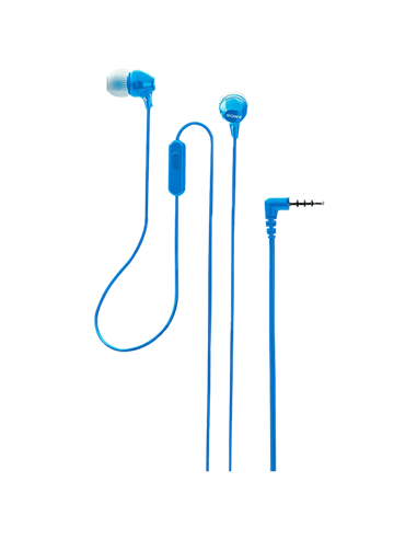 Наушники SONY MDR-EX15AP, Синий