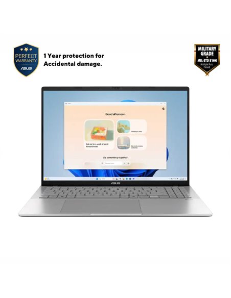 Ноутбук 16" ASUS Vivobook S 16 S3607VA, Cool Silver, Intel Core i7-13620H, 16Гб/1024Гб, Без ОС