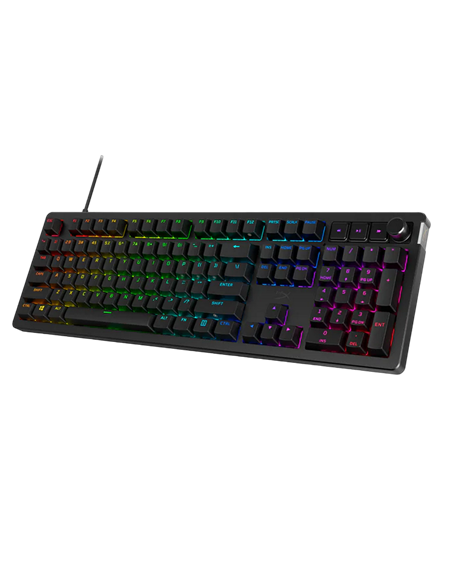 Клавиатура HyperX Alloy Rise, Проводное, Чёрный