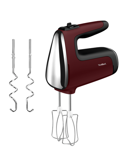 Миксер ручной Tefal HT-652538, Красный | Черный