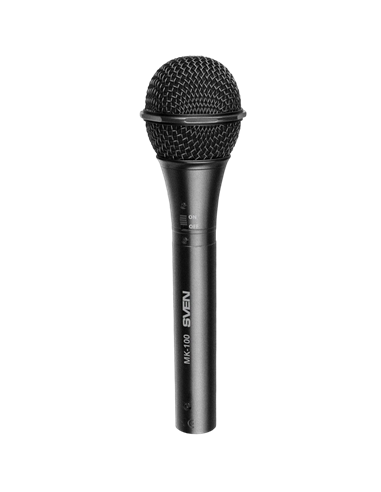 Microfon Karaoke SVEN MK-100, Cu fir, Negru
