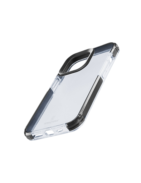 Husă Cellularline Tetra Force Strong Guard - iPhone 14 Pro Max, Transparent