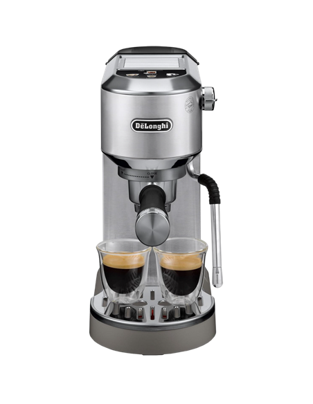 Cafetiera manuala DeLonghi EC 890.M, 1450W, Oțel inoxidabil