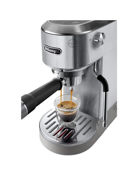 Cafetiera manuala DeLonghi EC 890.M, 1450W, Oțel inoxidabil