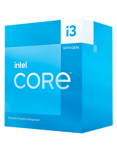 Procesor Intel Core i3-14100F, Fără grafică integrată,  | Tray