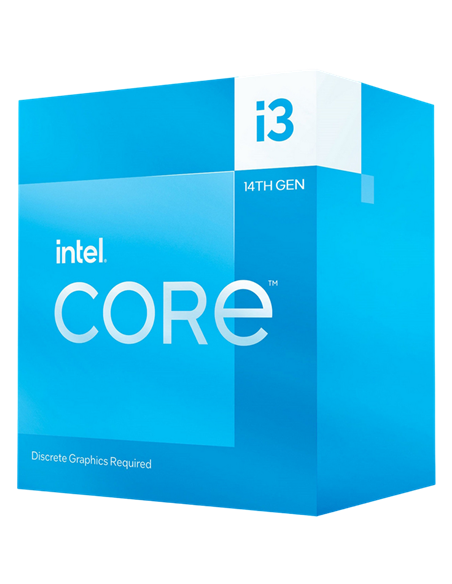 Procesor Intel Core i3-14100F, Fără grafică integrată,  | Tray