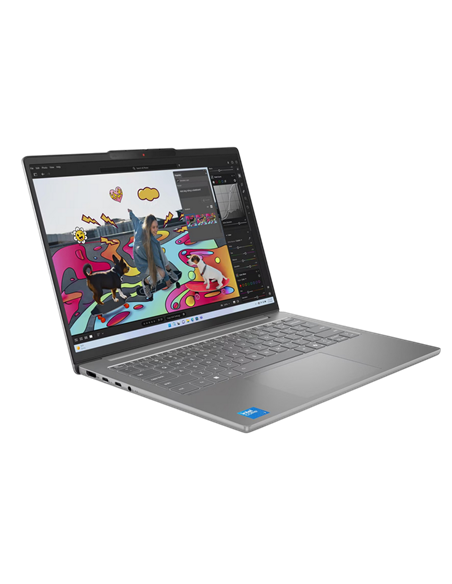 Laptop 14" Lenovo IdeaPad Slim 5 14IRH10R, Luna Grey, Intel Core 5 210H, 16GB/1024GB, Fără SO