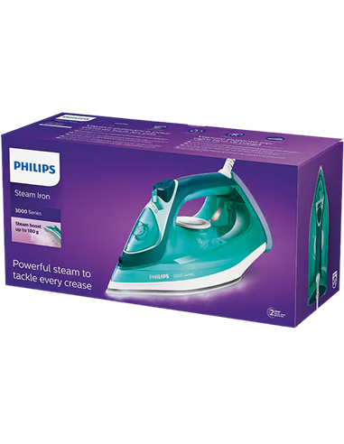 Утюг PHILIPS DST3030/70, 2400Вт, Зелёный