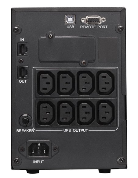 Источник бесперебойного питания PCM SPT-2000, Линейно-интерактивный, 2000VA, Башня