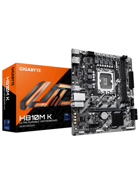 Placă de bază Gigabyte H810M K, LGA1851, Intel H810, Micro-ATX