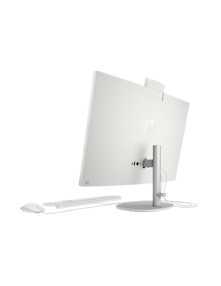 Computer All-in-One HP 27-cr1031ci, 27", Intel Core Ultra 7 155U, 16GB/512GB, FreeDOS, Shell White