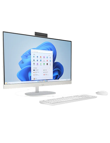 Моноблок HP 27-cr1031ci, 27", Intel Core Ultra 7 155U, 16Гб/512Гб, FreeDOS, Shell White