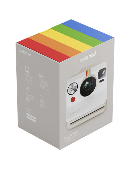 Фотоаппарат моментальной печати Polaroid Now Gen 3, Pebble White