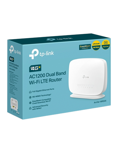Router fără fir TP-LINK Archer MR505, Wi-Fi, Alb