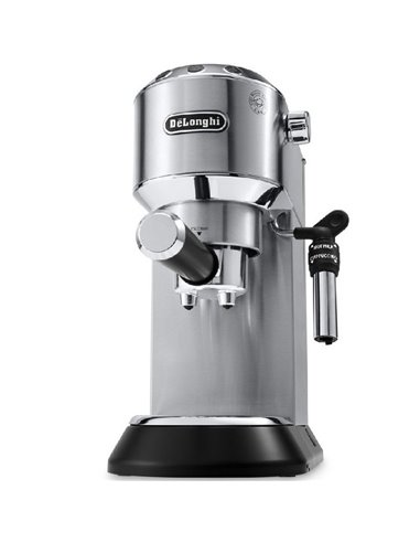 Кофеварка рожковая DeLonghi Dedica Pump Espresso, 1300Вт, Серебристый