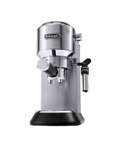 Кофеварка рожковая DeLonghi Dedica Pump Espresso, 1300Вт, Серебристый