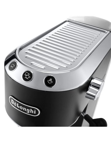 Cafetiera manuala DeLonghi Dedica Pump Espresso, 1300W, Negru