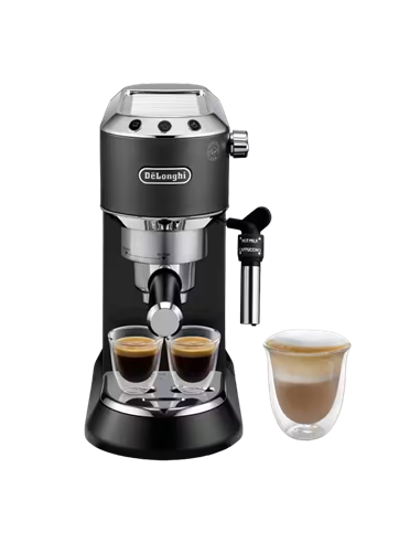 Кофеварка рожковая DeLonghi Dedica Pump Espresso, 1300Вт, Чёрный