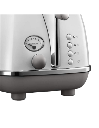 Тостер DeLonghi CTOC 2103 W, Sidney White