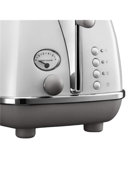 Тостер DeLonghi CTOC 2103 W, Sidney White