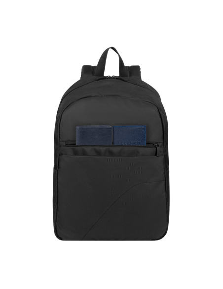 Rucsac pentru Laptop RivaCase Komodo, 15.6", Poliester, Negru