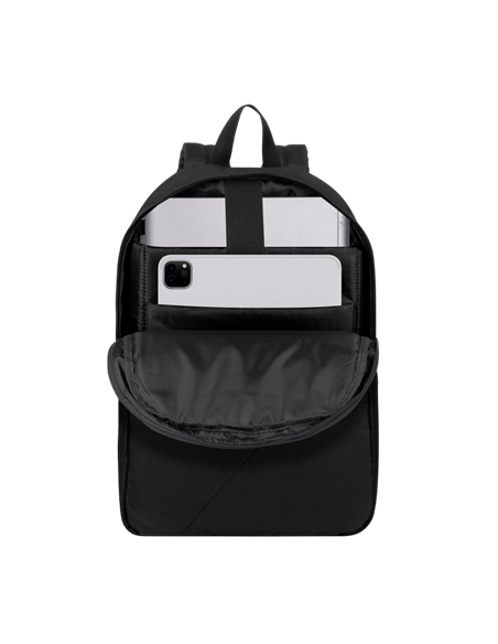 Rucsac pentru Laptop RivaCase Komodo, 15.6", Poliester, Negru