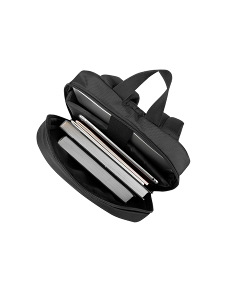 Rucsac pentru Laptop RivaCase Komodo, 15.6", Poliester, Negru