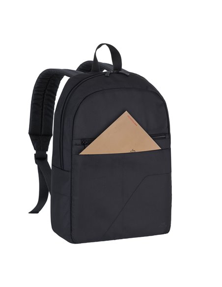 Rucsac pentru Laptop RivaCase Komodo, 15.6", Poliester, Negru
