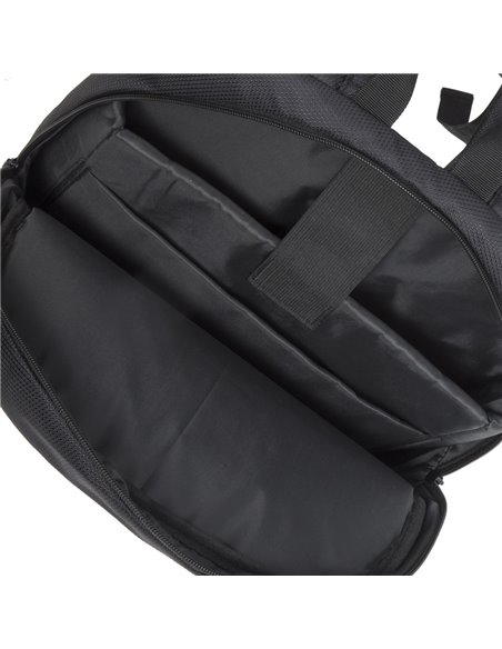 Рюкзак для ноутбука RivaCase Komodo, 15.6", Полиэстер, Чёрный
