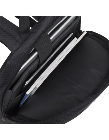 Rucsac pentru Laptop RivaCase Komodo, 15.6", Poliester, Negru