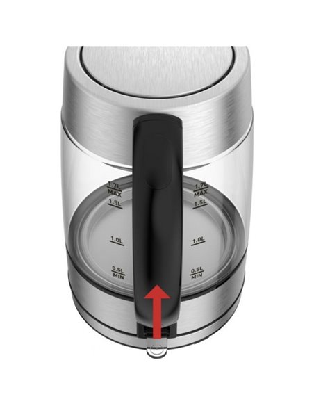 Fierbător electric Tefal KI772D38, Argintiu
