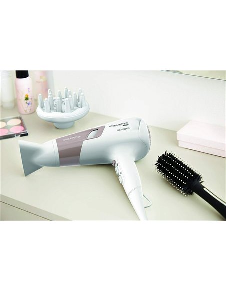 Фен Rowenta Studio Dry Glow CV5830F0, 2100 Вт, Белый | Розовый