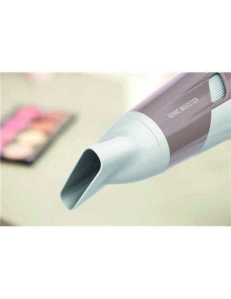 Фен Rowenta Studio Dry Glow CV5830F0, 2100 Вт, Белый | Розовый