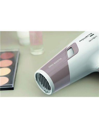 Фен Rowenta Studio Dry Glow CV5830F0, 2100 Вт, Белый | Розовый