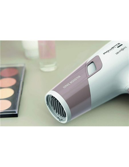 Фен Rowenta Studio Dry Glow CV5830F0, 2100 Вт, Белый | Розовый