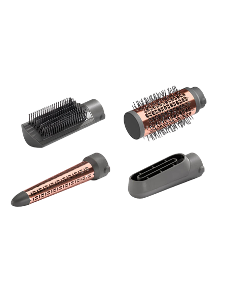 Фен-щётка BaByliss Air Style AS136E, 1000Вт, Серый