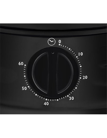 Aparat de gătit cu aburi Tefal Convenient, Negru