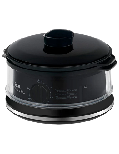 Aparat de gătit cu aburi Tefal Convenient, Negru