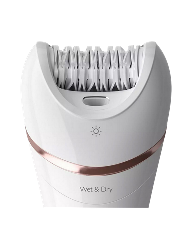Epilator PHILIPS BRE740/10, Alb