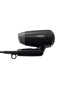 Uscător de păr compact Philips EssentialCare BHC010/10, 1200 W, Negru 2
