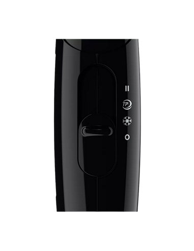 Компактный фен Philips EssentialCare BHC010/10, 1200 Вт, Чёрный