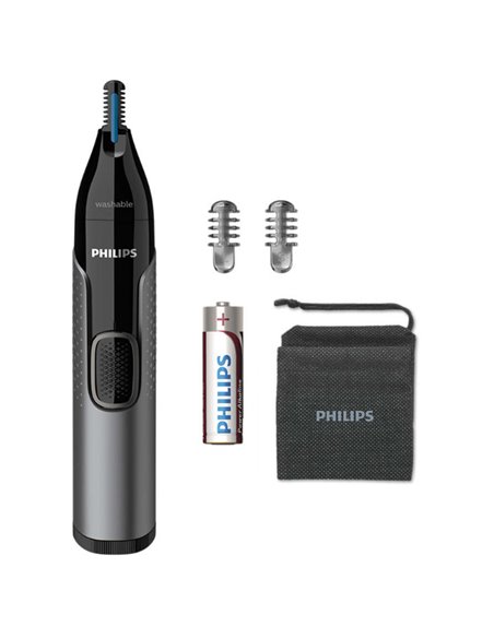 Trimmer pentru bărbați Philips Series 3000 NT3650/16, Negru | Gri