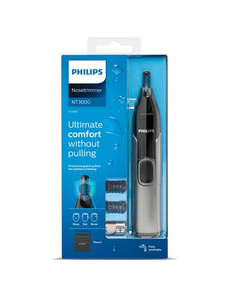 Мужской Триммер Philips Series 3000 NT3650/16, Чёрный | Серый